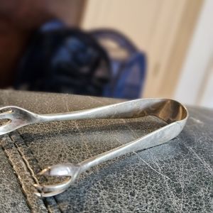 Sterling sugar tongs